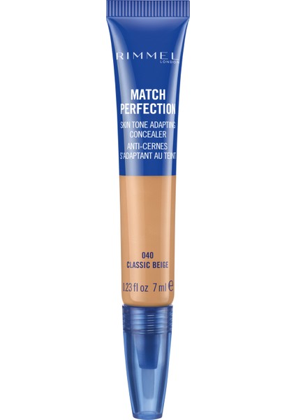 Rimmel London Match Perfection Kapatıcı 040 Classic Beige