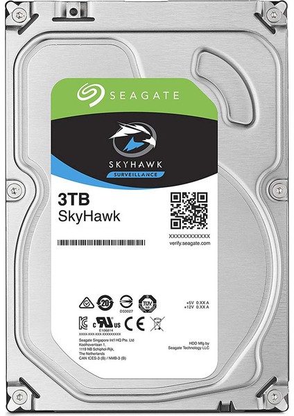 SkyHawk 3TB 3.5" 256MB Cache Buffer Disk ST3000VX009