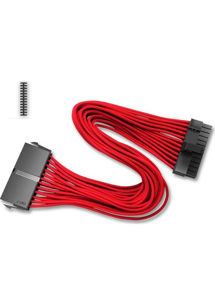 EC300-24P-RD Standart ATX PS2 Güç Kaynağı Uzatma Kablosu