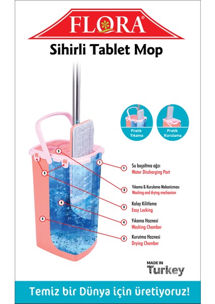 Flosoft Pratik Tablet Mop modelleri