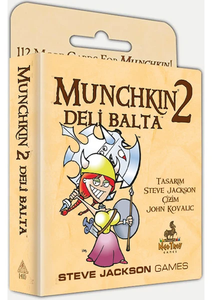 Neotroy Games Munchkin 2 - Deli Balta Kutu Oyunu