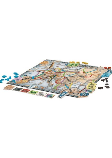 Neotroy Games Ticket To Ride Kutu Oyunu