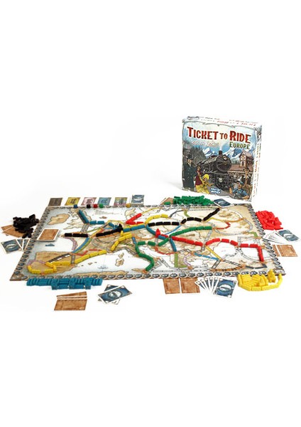 Neotroy Games Ticket To Ride Kutu Oyunu