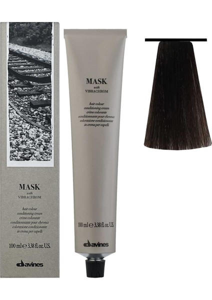 Mask Vibrachrom 5,15 Saç Boyası Açık Küllü Kahve Maun 100 ml