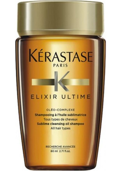 Elixir Ultime Oleo Complex Şampuan 80 ml