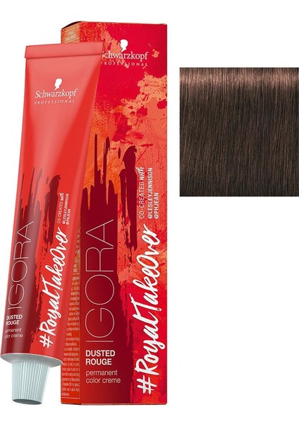 Igora Royal Dusted Rouge 6-491 Koyu Kumral Bej Viyole Sandre