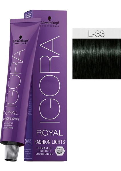 Igora Royal Fashion Lights L-33 Yoğun Mat