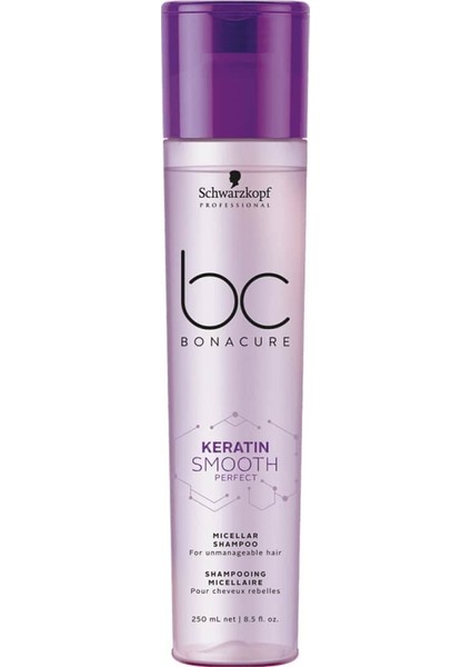 Bonacure Keratin Mükemmel Kontrol Saç Bakım Şampuanı 250ml