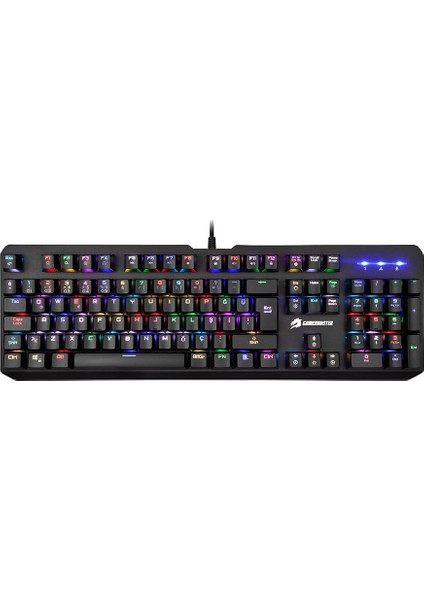 G92K RGB King RGB Aydınlatmalı Mekanik Oyun Klavyesi (GB-G92K)