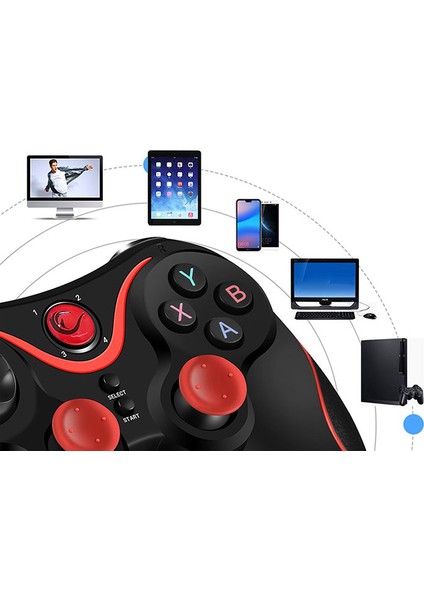 Snopy Rampage SG R707 Android PS3/PC/Smart Phone/Tv Box Bluetooth Kablosuz Joypad   