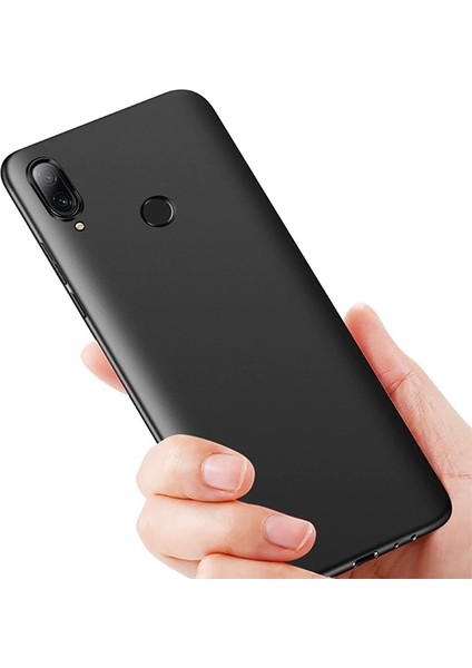 Meizu Note 9 Kamera Korumalı Fit Silikon Kılıf AL-31019 Siyah modelleri