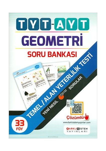 Farklı Sistem Tyt Ayt Geometri Fasikül Soru Bankası