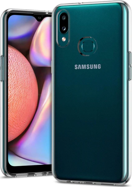 Case 4U Galaxy A10S Kılıf A+ Şeffaf Lüx Süper Yumuşak 0.3mm Ince Slim Silikon