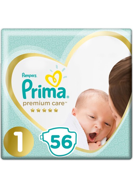 Bebek Bezi Premium Care 1 Beden 56 Adet Yenidogan Ekonomi Paketi fiyatları