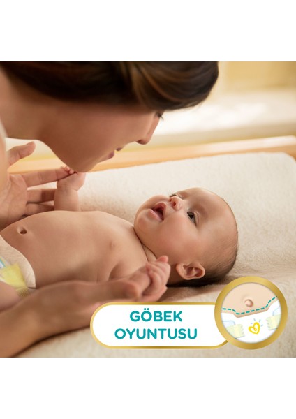 Bebek Bezi Premium Care 1 Beden 56 Adet Yenidogan Ekonomi Paketi
