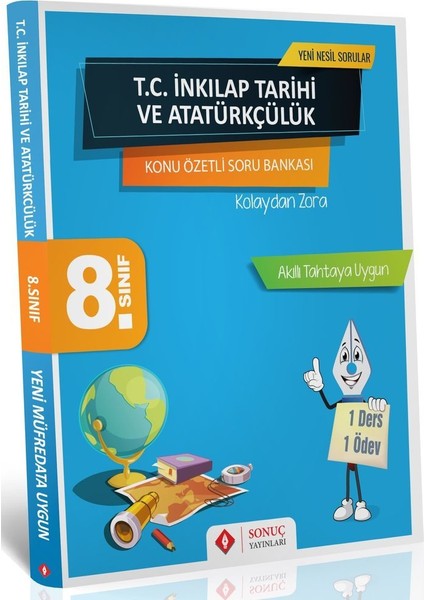 Sonuç Yayınları 8.Sınıf İnkılap Tarihi ve Atatürkçülük Set