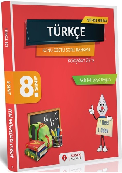 Sonuç Yayınları 8.Sınıf Türkçe Set