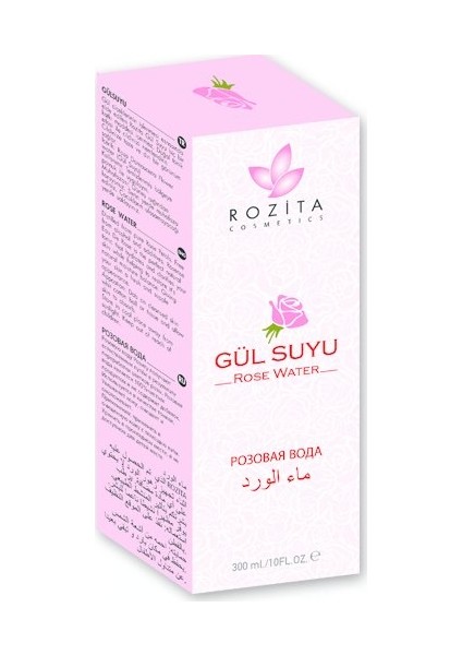 Rozita Saf Gül Suyu 300 ml