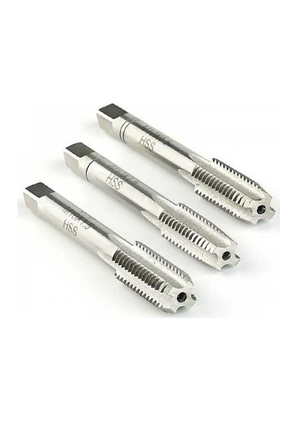 3'lü Metrik El Takım Klavuzu M 4 x 0.7 mm