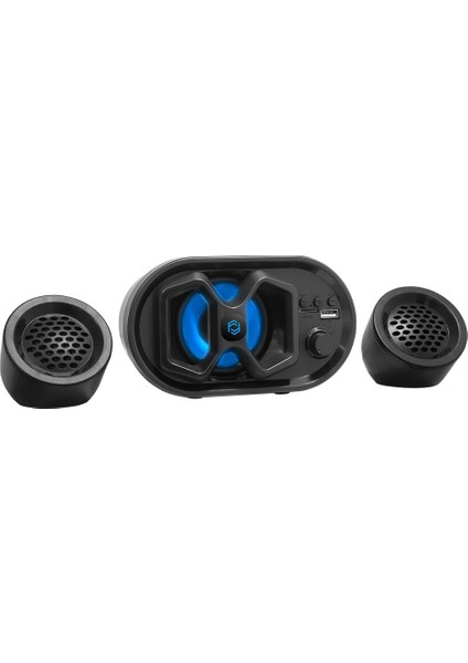 FS-2422U BT/TF/USB/AUX 2.1 Multimedya Bluetooth Speaker