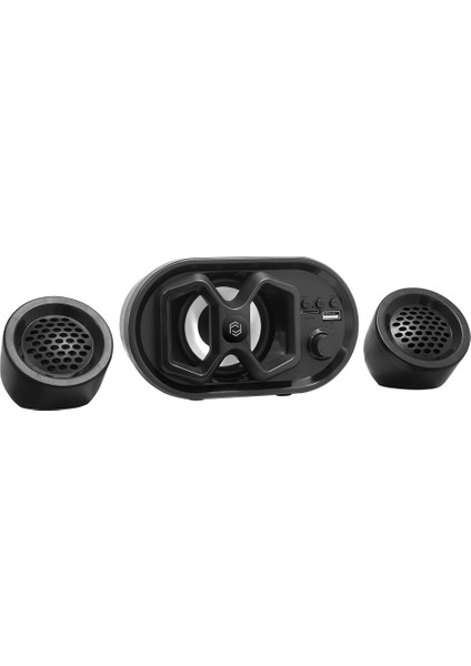 FS-2422U BT/TF/USB/AUX 2.1 Multimedya Bluetooth Speaker