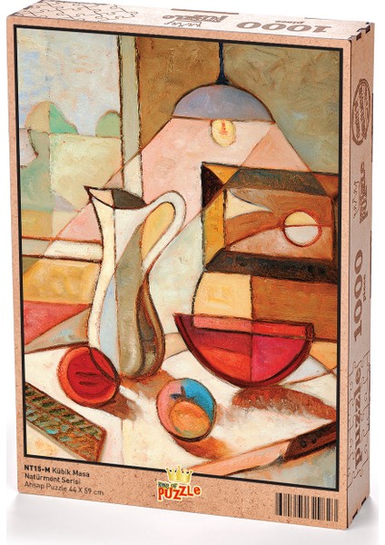 Kübik Masa Ahşap Puzzle 1000 Parça (NT15-M)