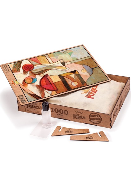 Kübik Masa Ahşap Puzzle 1000 Parça (NT15-M)