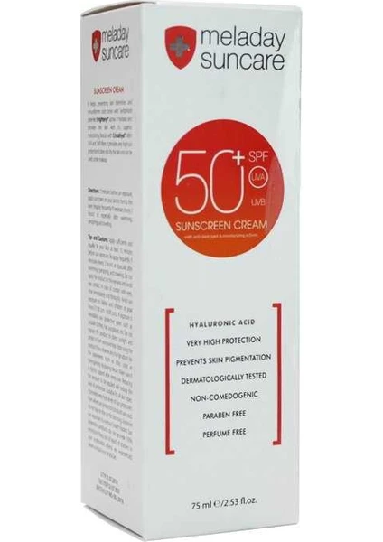 Meladay Suncare 50+ Güneşten Koruyucu Krem