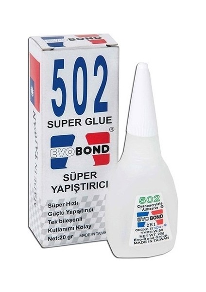 502 Yapıştırıcı 20 g 2 Adet