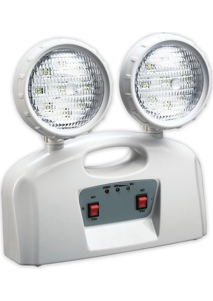 Pelsan 2 x 5W Emergency Ledli Acil Durum Aydınlatma Armatürü 4 Saat Şarjlı