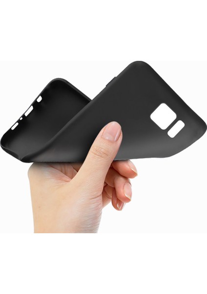 Samsung Galaxy A5 2016 Kılıf Mat Silikon Kılıf Simple Case + Esnek Nano Cam Altın