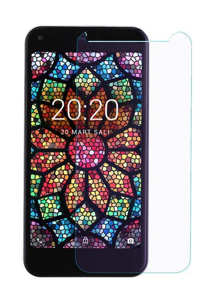 Vestel Venus Go Esnek Nano Cam Ekran koruyucu Cam Şeffaf