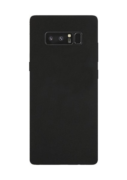Samsung Galaxy Note 8 Premier Silikon Kılıf Slim Fit Case Kamera Korumalı Siyah