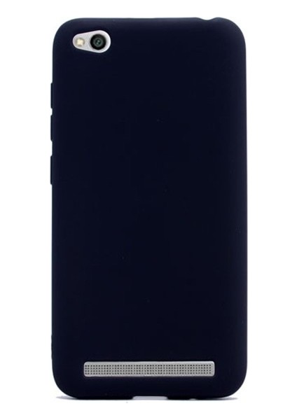 Xiaomi Redmi 5A Kılıf Premier Mat Silikon Kılıf Slim Fit + Cam Siyah
