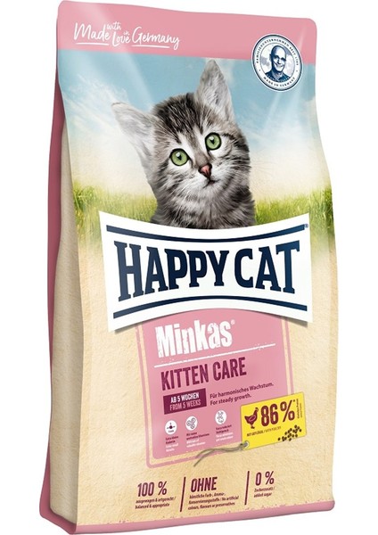 Happy Cat Minkas Kitten Yavru Kedi Maması 10 kg