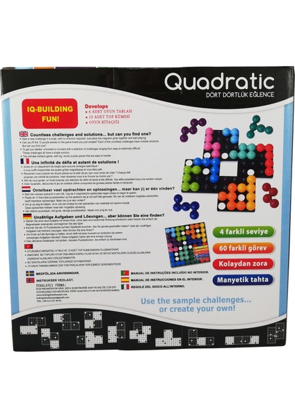 Quadratic Eğitici Mantık ve Zeka Oyunu indirimleri