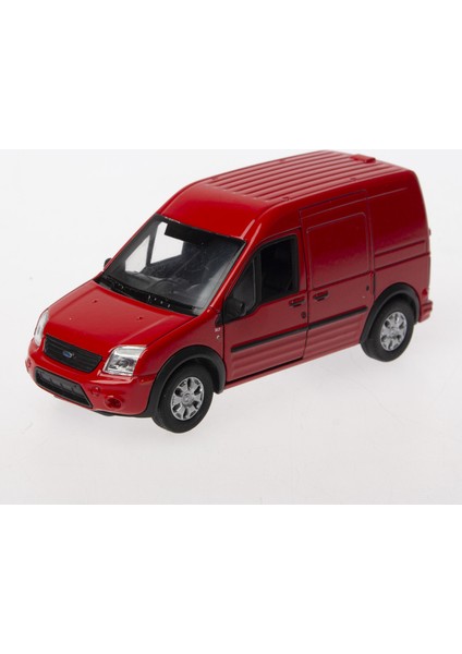 1:36 Diecast Çek-Bırak Ford Transit Connect -Kırmızı