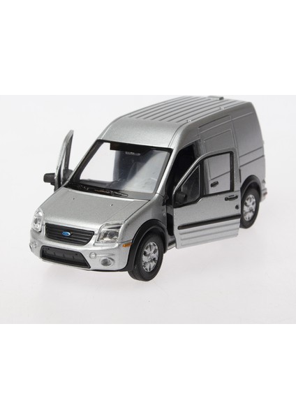 1:36 Diecast Çek-Bırak Ford Transit Connect -Gri modelleri