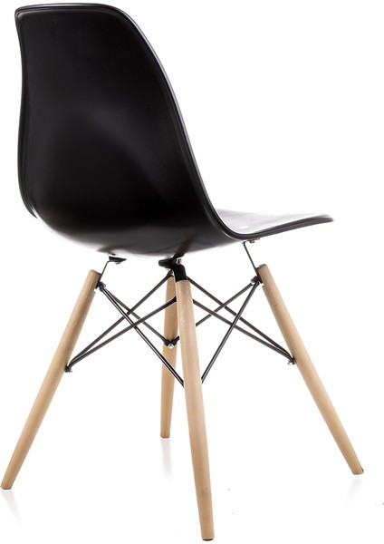 Dorcia Home Siyah Eames Sandalye