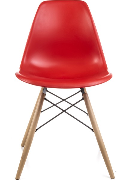 Dorcia Home Kırmızı Eames Sandalye