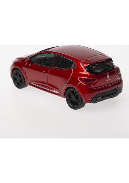 1:36 Ölçek Diecast Çek-Bırak Renault Clio Rs -Kırmızı