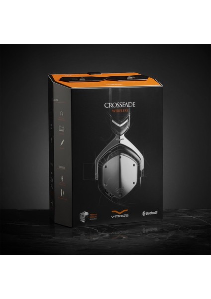 V-MODA Crossfade Wireless Kulaküstü Kulaklık - Gümüş