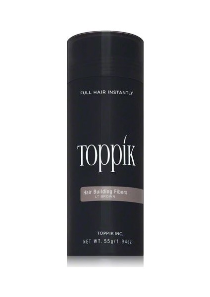 Hair Building Fibers 55 gr. Saç Fiberi Açık Kahverengi