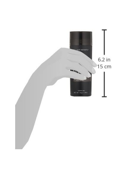 Hair Building Fibers 55 gr. Saç Fiberi Açık Kahverengi indirimleri