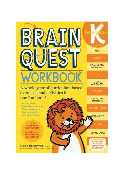 Brain Quest Workbook : Kindergarten