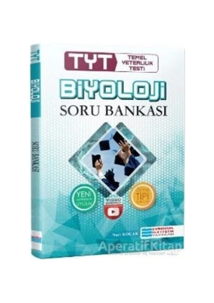 Evrensel İletişim Yayınları TYT Biyoloji Video Çözümlü Soru Bankası  Naci Koçak