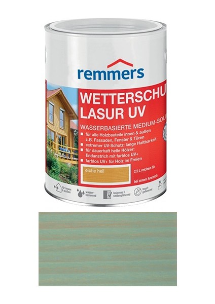Wetterschutz Lasur Uv Ahşap Koruyucu 5 Lt