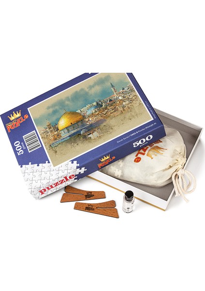 Kubbet-Üs Sahra Ahşap Puzzle 500 Parça (DI02-D)