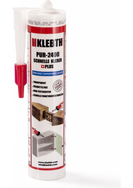 PUR-2400 Poliüretan Bazlı Hızlı Ahşap Yapıştırıcı