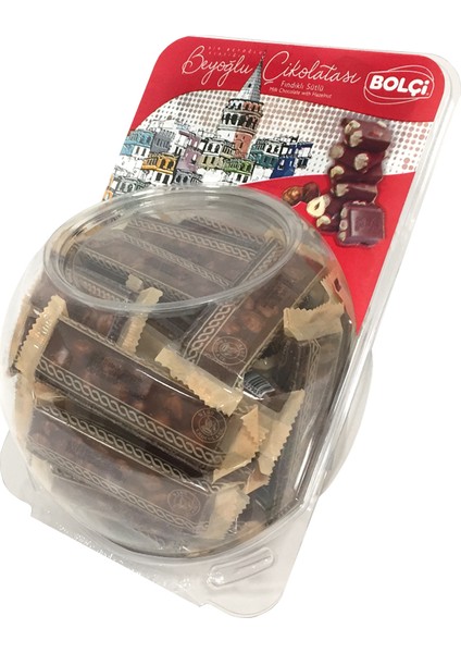 Sütlü Fındıklı Beyoğlu Çikolata 30 gr x 48 Adet